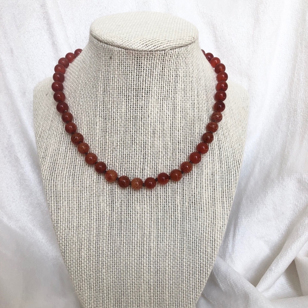 Burnt Orange Choker